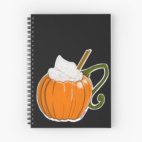 Aperçu de l'œuvre Tasse à café Pumpkin Spice Latte Pumpkin - Orange classique créée et vendue par MiishaRed.