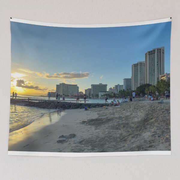 Item preview, Awaiting Sunset in Waikiki designed and sold by SafariByMarisa.