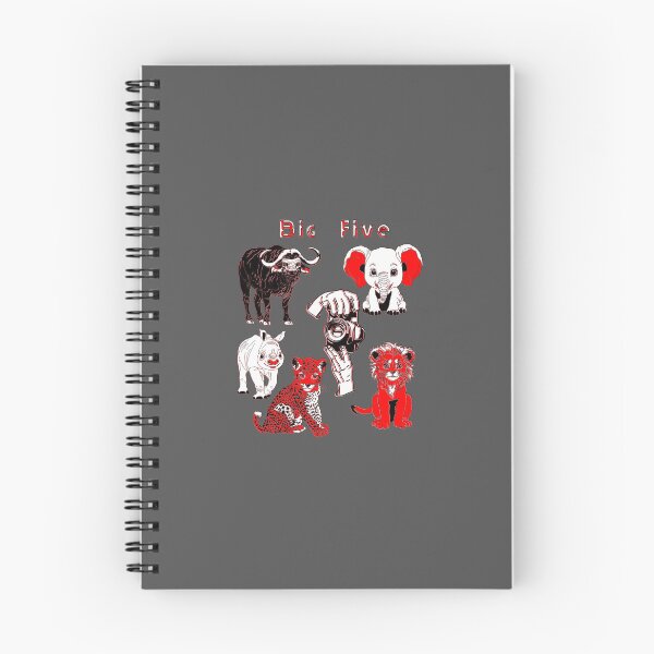 Item preview, Whimsical Big Five Wildlife Safari Adventure designed and sold by 4rpixs.