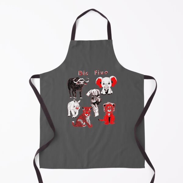 Item preview, Whimsical Big Five Wildlife Safari Adventure designed and sold by 4rpixs.
