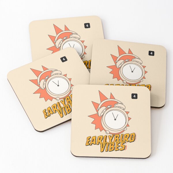 Item preview, Alarm Clock Earlybird Vibes designed and sold by Orenjlofi.