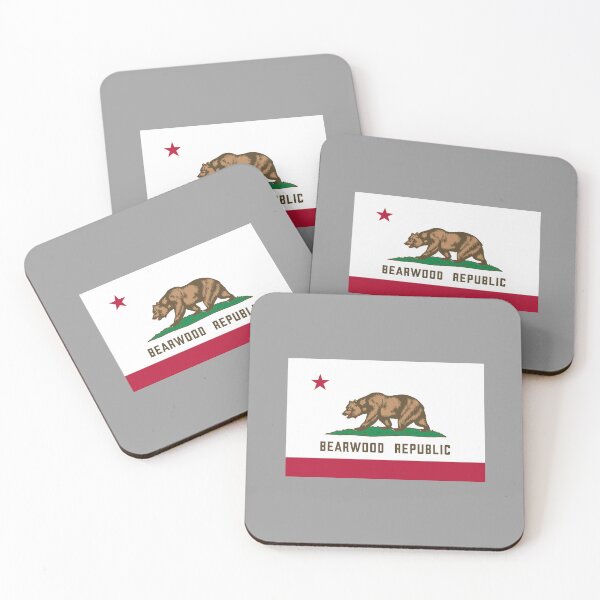 Item preview, Bearwood Republic California Flag Tribute designed and sold by retrobrum.