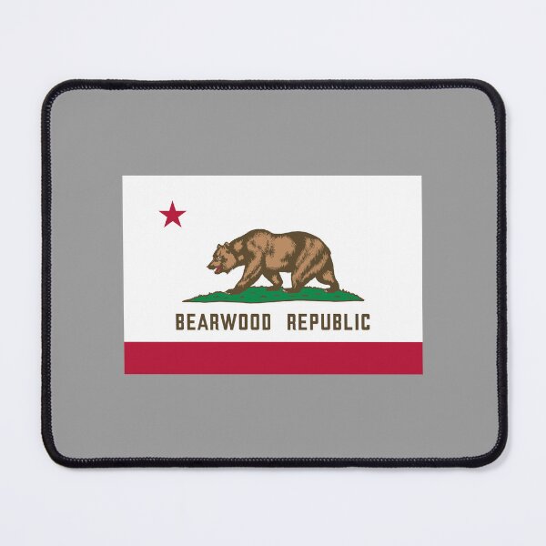 Item preview, Bearwood Republic California Flag Tribute designed and sold by retrobrum.