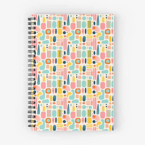 Aperçu de l'œuvre Motif abstrait de formes pastel créée et vendue par Tech Tones.