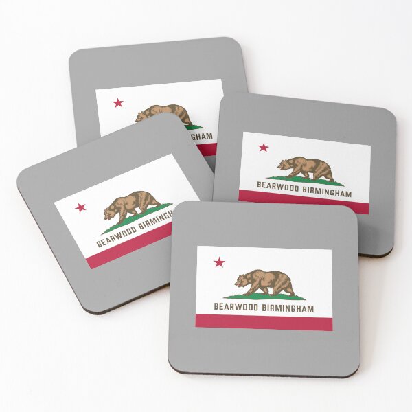 Item preview, Bearwood Birmingham California Flag Tribute designed and sold by retrobrum.
