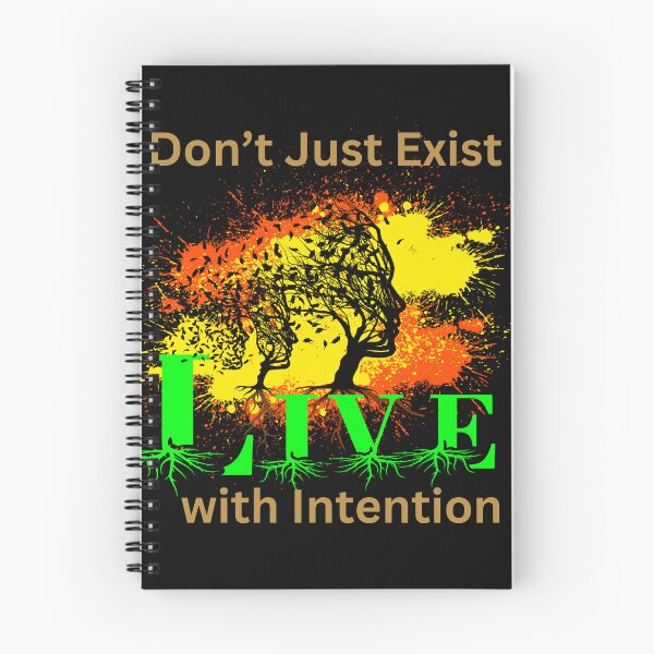 Item preview, Live with Intention Motivational Art designed and sold by TOA Timeless Original Apparel.
