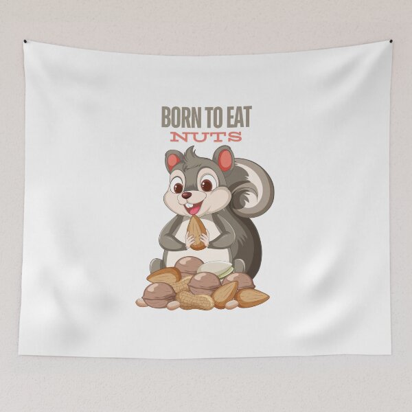 Item preview, Born to eat nuts designed and sold by Designfs.