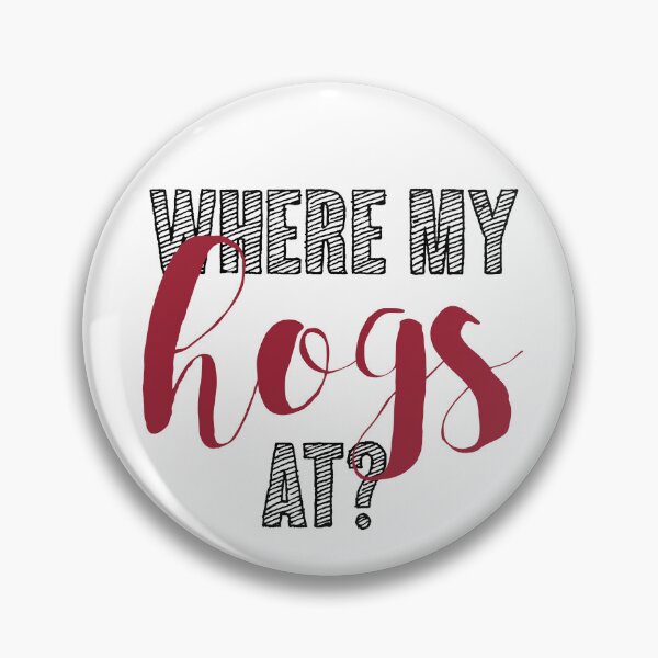 Item preview, Where My Hogs At? designed and sold by Spike The Punch Design Co..