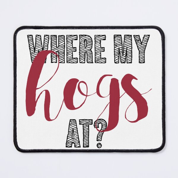 Item preview, Where My Hogs At? designed and sold by Spike The Punch Design Co..