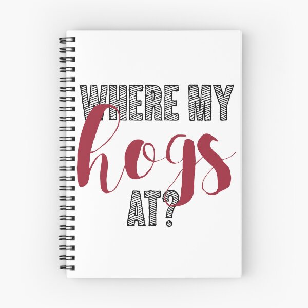 Item preview, Where My Hogs At? designed and sold by Spike The Punch Design Co..