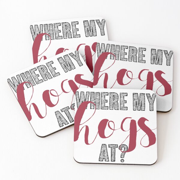 Item preview, Where My Hogs At? designed and sold by Spike The Punch Design Co..