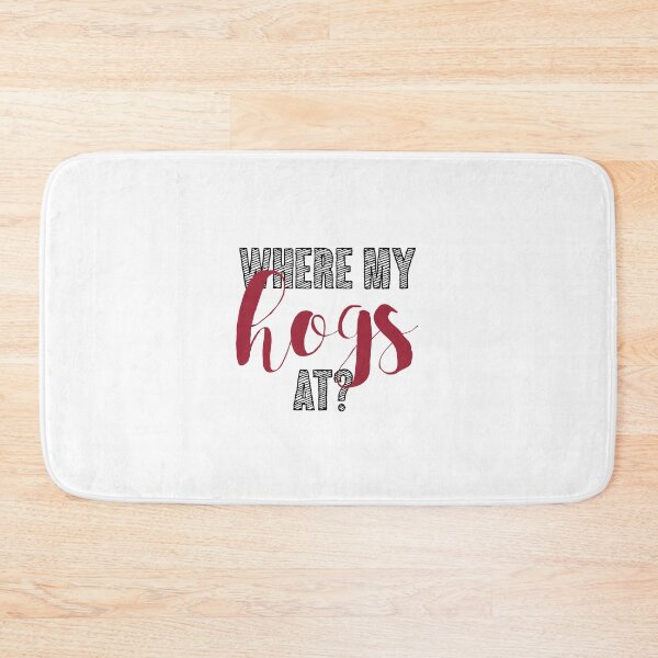 Item preview, Where My Hogs At? designed and sold by Spike The Punch Design Co..