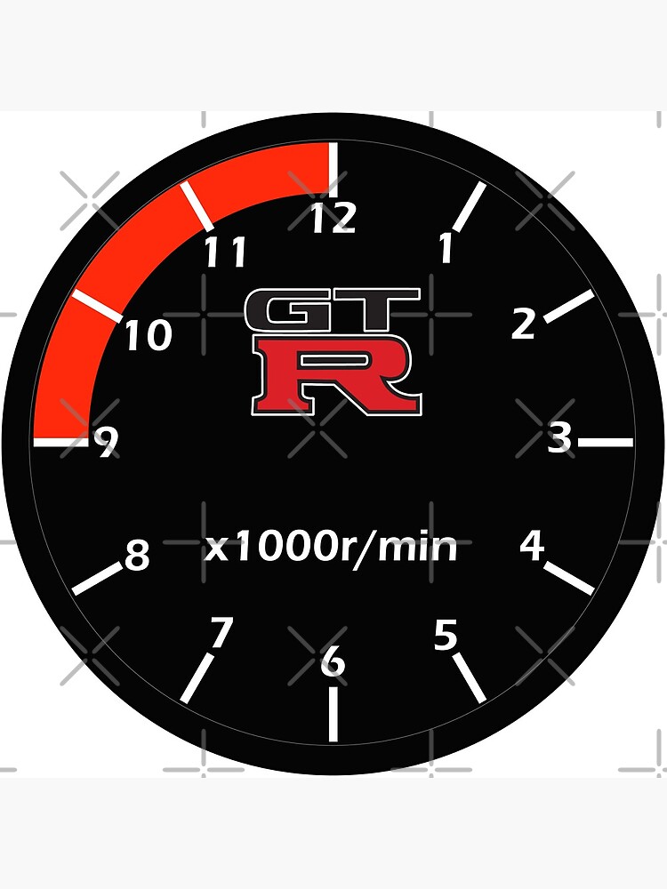 Nissan Skyline GTR Cluster Clock by merlz