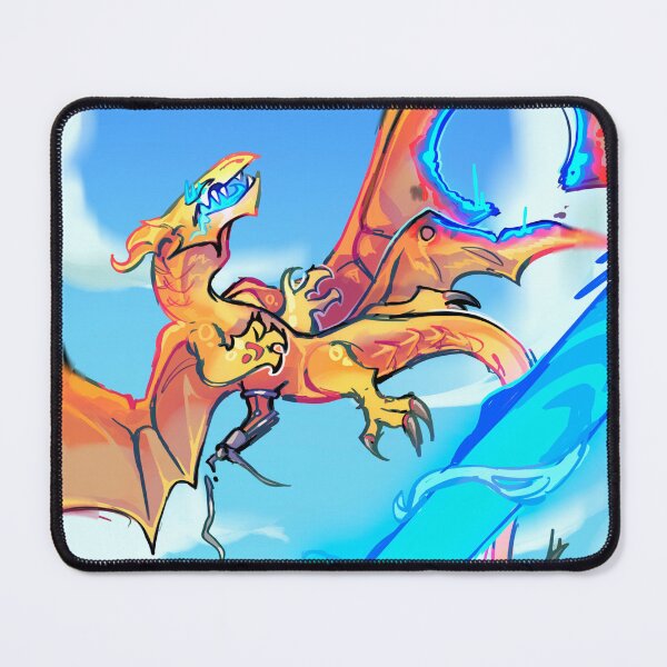Item preview, dragon battling robot designed and sold by feeshfosh.