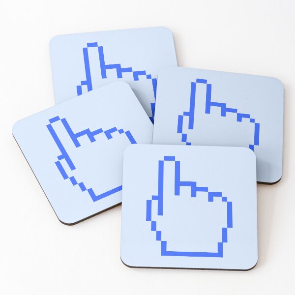 Item preview, Retro Pointer Cursor (blue)- UX Designer | Product Designer | UI Designer Stickers designed and sold by PoshPixel.
