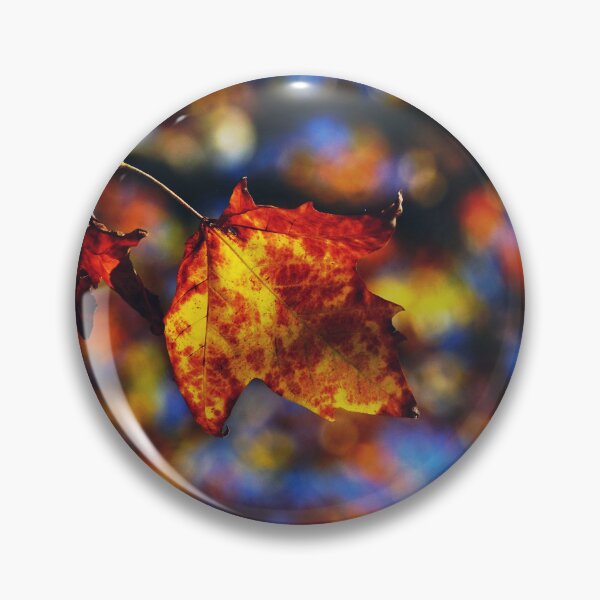 Item preview, Colorful Leaves in Fall - Nature Bokeh Photography designed and sold by CarolinaReina.