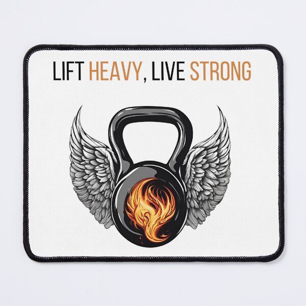 Item preview, Winged Kettlebell Fitness Design  designed and sold by Creastore.