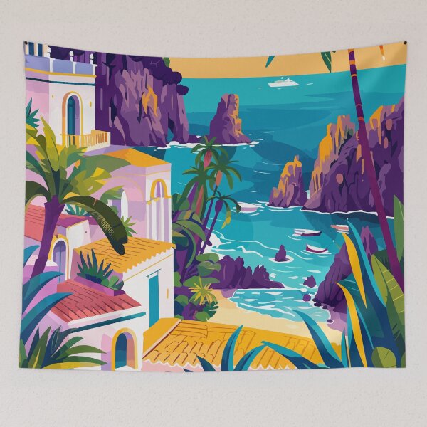 Item preview, Capri Island Art Italy Campania designed and sold by LVTFCOarts.