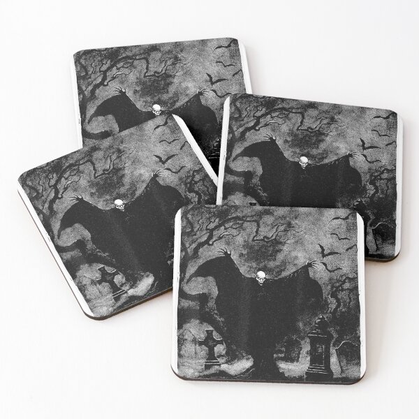 Item preview, Vampire Gothic Occult Graveyard Cemetary Grungy Spooky Art designed and sold by Reign Of Darkness.