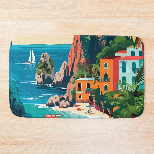 Item preview, Capri Island Campania Italy Aesthetic designed and sold by LVTFCOarts.