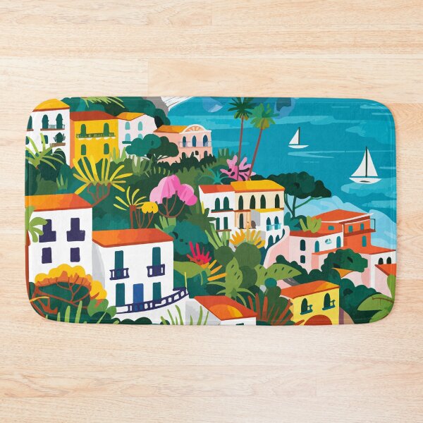 Item preview, Capri Island Campania Italy Minimalist designed and sold by LVTFCOarts.