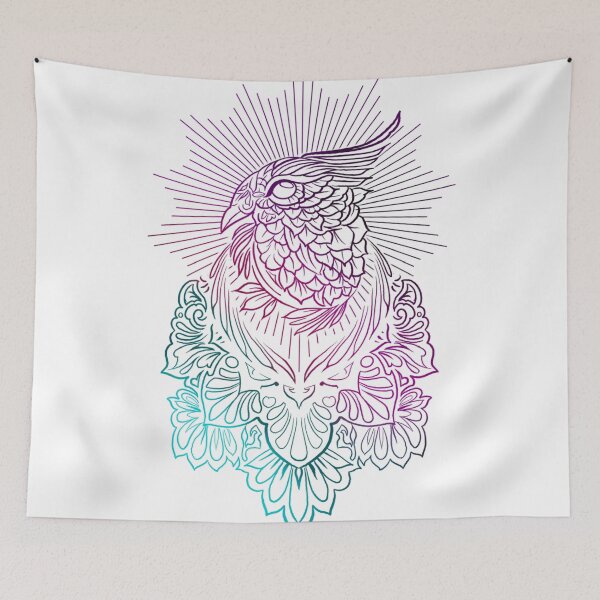 Item preview, Color Mandela Bird designed and sold by MatrixTattoo.