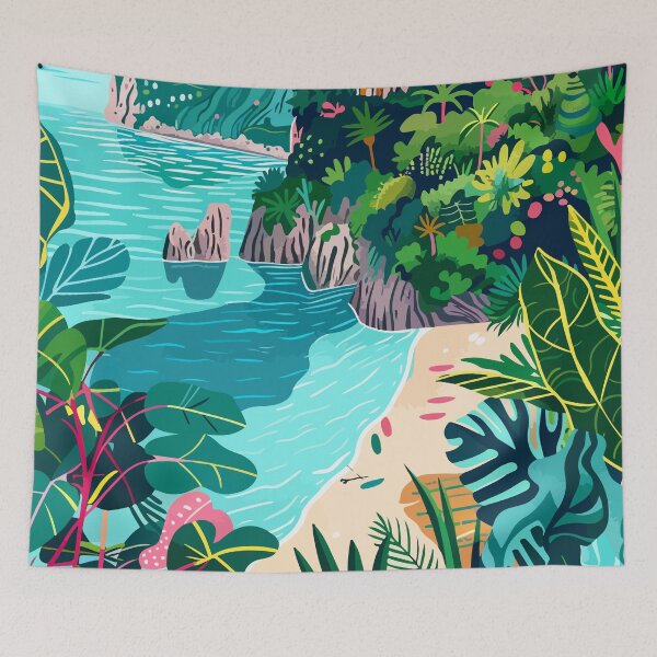 Item preview, Italy Aesthetic Capri Island designed and sold by LVTFCOarts.