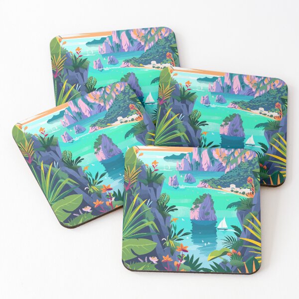 Item preview, Campania Italia Estética Isla Capri designed and sold by LVTFCOarts.