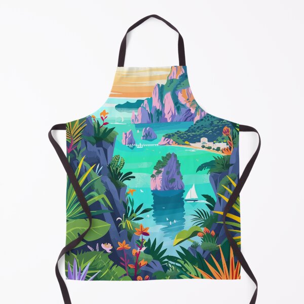 Item preview, Campania Italia Estética Isla Capri designed and sold by LVTFCOarts.