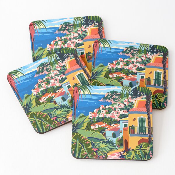 Item preview, Campania Italia Minimalista Isla Capri designed and sold by LVTFCOarts.