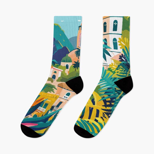 Item preview, Capri Island Art Italy Illustration designed and sold by LVTFCOarts.