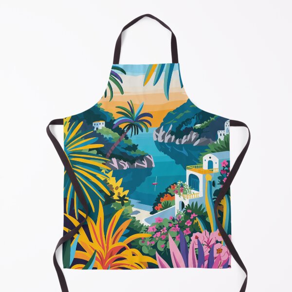 Aperçu de l'œuvre Illustration de la nature de l'île de Capri en Italie créée et vendue par LVTFCOarts.