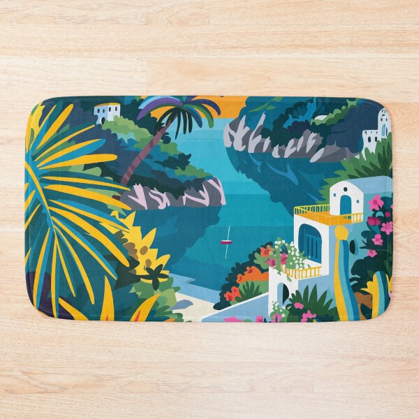 Item preview, Capri Island Nature Italy Illustration designed and sold by LVTFCOarts.