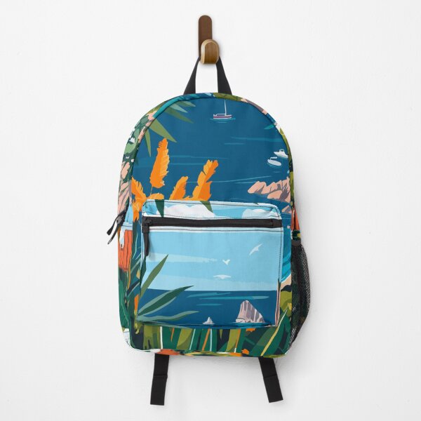 Item preview, Ilustración artística de la isla de Capri, Campania, Italia designed and sold by LVTFCOarts.