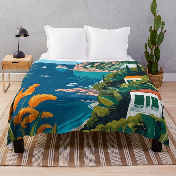 Item preview, Capri Island Campania Italy Art Illustration designed and sold by LVTFCOarts.