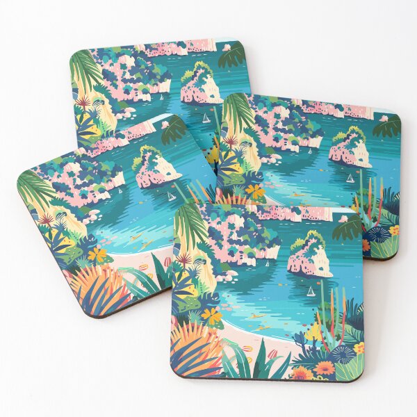 Item preview, Ilustración estética de la isla de Capri, Campania, Italia designed and sold by LVTFCOarts.