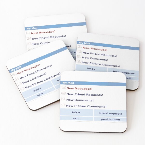 Item preview, Myspace - New Messages designed and sold by rikka3.