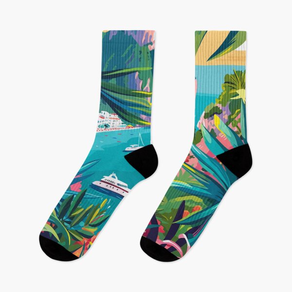 Item preview, Capri Island Nature Campania Italy Illustration designed and sold by LVTFCOarts.