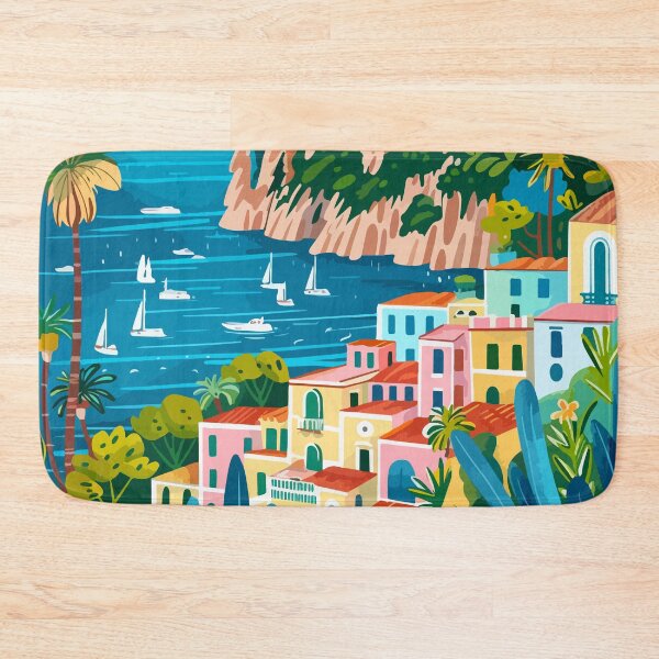Item preview, Art Italy Capri Island Illustration designed and sold by LVTFCOarts.