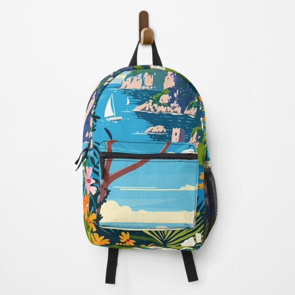 Artikelvorschau, Italien Minimalistische Capri Insel Illustration entworfen und verkauft von LVTFCOarts.