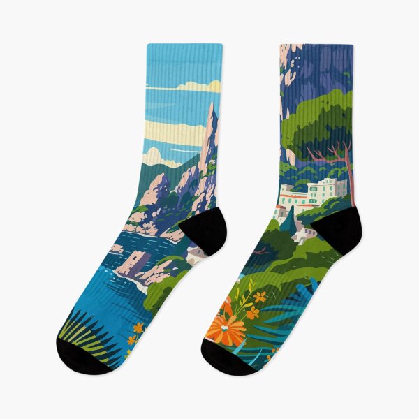 Item preview, Italy Minimalist Capri Island Illustration designed and sold by LVTFCOarts.