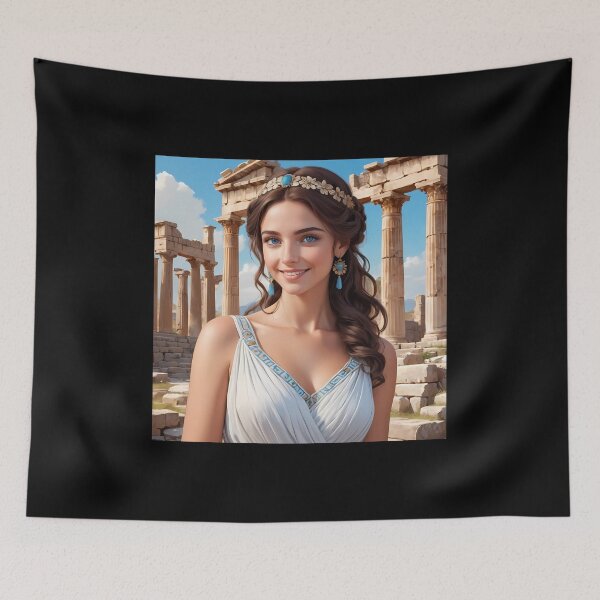 Item preview, Beautiful Greek woman designed and sold by AICreativeArts.