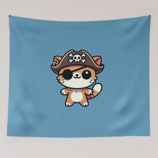 Item preview, Pirate Cat designed and sold by kitty-kingdom.
