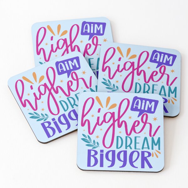 Item preview, Aim Higher Dream Bigger designed and sold by Miniouka.