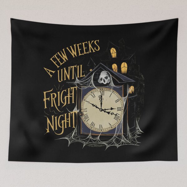 Item preview, A few weeks until fright night, countdown to Halloween designed and sold by NoetherSym.