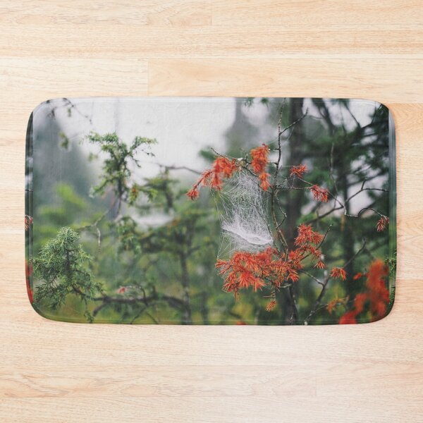 Item preview, Spiderweb on a juniper designed and sold by riku05830.