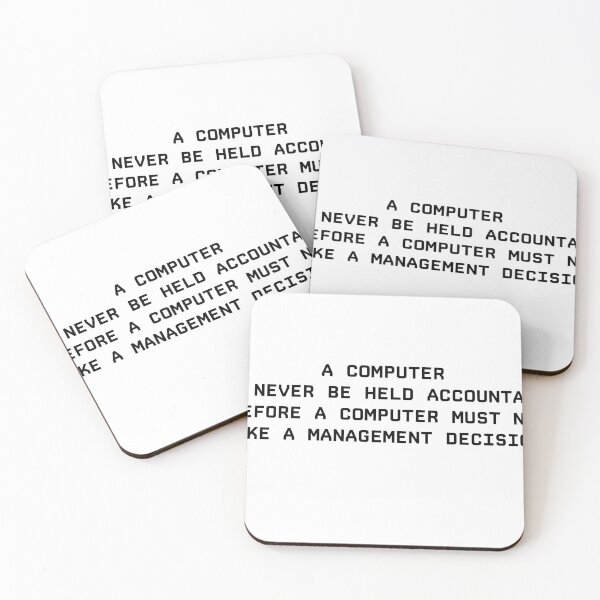 Item preview, COMPUTERS CANNOT BE HELD ACCOUNTABLE designed and sold by badtypography.
