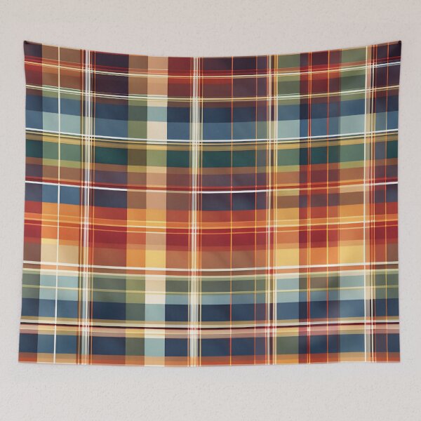 Item preview, Fall Autumn Thanksgiving Plaid Design designed and sold by SeaStarAlex.