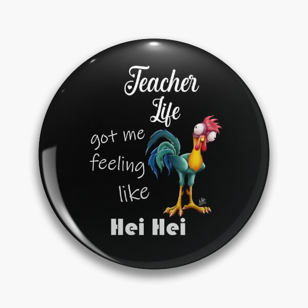 Item preview, hei hei for teachers designed and sold by aalaaatef.
