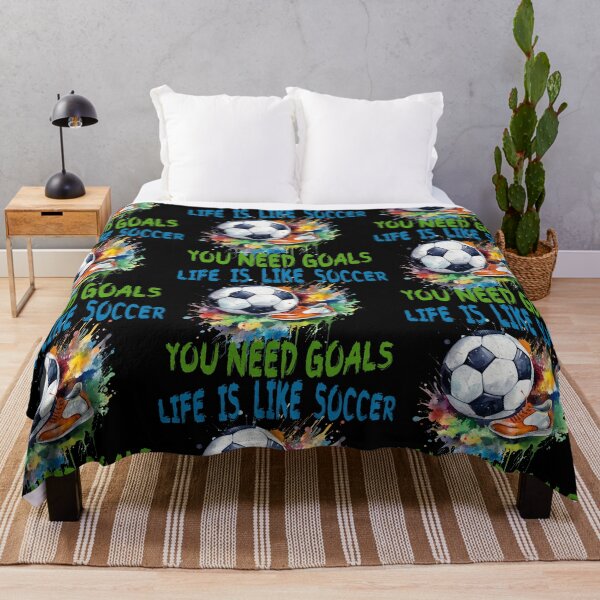 Item preview, Life is like Soccer You need goals Sport Game Futbol designed and sold by DegraDesign.